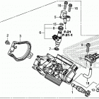 CRF450RX AC КОРПУС ДРОССЕЛЬНОЙ ЗАСЛОНКИ