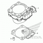 CRF450X AC Цилиндры