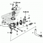 CRF450X AC Thermostat@hose