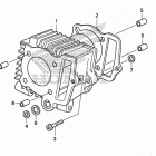 CRF50F AC Цилиндры