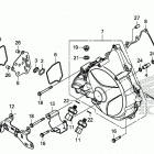 GL1800D AC Clutch cover (dct)