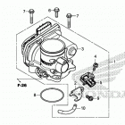 GL1800D AC КОРПУС ДРОССЕЛЬНОЙ ЗАСЛОНКИ