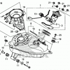 GROM125A AC ТОПЛИВНЫЙ БАК