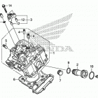 VT1300CX 6A Передняя головка цилиндров