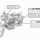 VT1300CX 7AC Лейбл предостережения