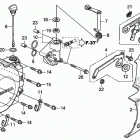 VT1300CX 7AC Крышка картера левая