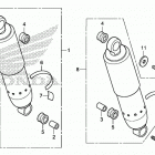 VT750C A Rear shock absorber (1)