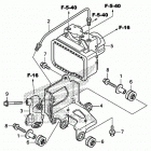 VT750CS AC Модуль ABS