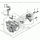 VT750CS AC КОРПУС ДРОССЕЛЬНОЙ ЗАСЛОНКИ