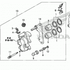 Z125M AC Передний суппорт