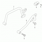 DR650SE Rear grip