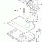 GSX,R600 Oil pan  /  oil pump