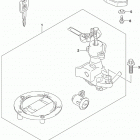 GSX,S1000FA,FZA Lock set