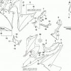 GSX,S1000FA,FZA Side cowling (e28)