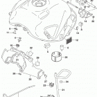 GSX,S750Z,A,ZA Fuel tank (gsx-s750a:e33)