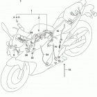 GSX250R,RA Wiring harness (gsx250rm0 p28)