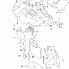 LT,A500X Front fender (lt-a500xm0 p33)