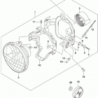 VL800 Фара