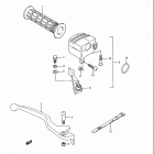 LT230E Quad Runner 1987-1993 Right handle switch (model m / n / p)