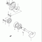 LT250R Quad Racer 1985-1992 Crank balancer (model h / j / k / l / m / n)
