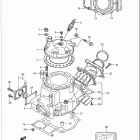 LT500R Quad Racer 1987-1990 Cylinder (model h)