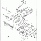 LT500R Quad Racer 1987-1990 Rear swinging arm (model h)