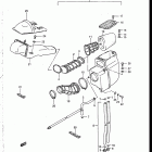 LT-F230 1986-1987 Воздухозаборник