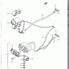 LT-F230 1986-1987 Backup lamp (optional)