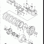 LT-F230 1986-1987 Сцепление