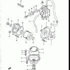 LT-F230 1986-1987 Масляный и топливный насос