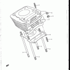 LT-F230 1986-1987 Цилиндр