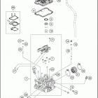 2021 KTM 250 XC-F Engine ГОЛОВКА ЦИЛИНДРА