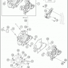 2021 KTM 50 SX MINI Engine Картер двигателя