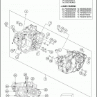 2021 KTM 500 EXC-F 500 EXC-F SIX DAYS Engine Картер двигателя