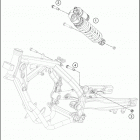2021 KTM 65 SX Chassis Амортизатор