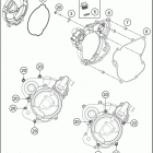 2021 KTM 65 SX Engine Кожух сцепления