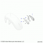 CHALLENGER STANDARD (N21LCBRR) Body, fender, headdress - n21lcbrr all options (201215c)