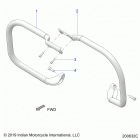 CHIEF VINTAGE PREMIUM 111 (N21TVAAA/TVACA) Chassis, highway bar, tube - n21tvaaa  /  n21tvaca all o...