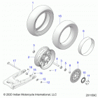 CHIEF VINTAGE PREMIUM 111 (N21TVAAA/TVACA) Wheel, rear - n21tvaaa  /  n21tvaca all options (201159c...