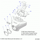 CHIEFTAIN ELITE (N21TCEBB) Body, fairing asm 1 - n21tcebb all options (201006c)