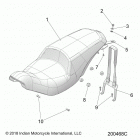 CHIEFTAIN ELITE (N21TCEBB) Body, seat - n21tcebb all options (200468c)