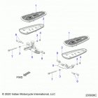 CHIEFTAIN ELITE (N21TCEBB) Chassis, floorboard, driver - n21tcebb all options (2009...