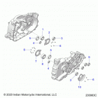 CHIEFTAIN STANDARD 116 (N21TCBBB) Engine, crankcase bearings - n21tcbbb all options (20096...