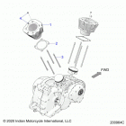 CHIEFTAIN STANDARD 116 (N21TCBBB) Engine, cylinder - n21tcbbb all options (200964c)