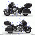 ROADMASTER CLASSIC (N21TRABB) Body, emblems  /  decals - n21trabb all options (900183)