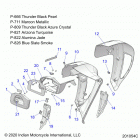 ROADMASTER CLASSIC (N21TRABB) Body, fairing, lower - n21trabb all options (201054c)