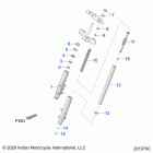 ROADMASTER CLASSIC (N21TRABB) Suspension, front forks - n21trabb all options (201079c)