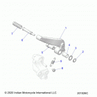 SCOUT BOBBER SIXTY ALL OPTIONS (N21MTA11/MTB11) Brakes, brake pedal - n21mta11  /  mtb11 all options (20...
