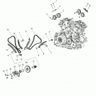SCOUT BOBBER SIXTY ALL OPTIONS (N21MTA11/MTB11) Engine, cam chain and sprockets - n21mta11  /  mtb11 all...