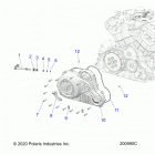 SCOUT BOBBER SIXTY ALL OPTIONS (N21MTA11/MTB11) Engine, cover asm., primary drive - n21mta11  /  mtb11 a...